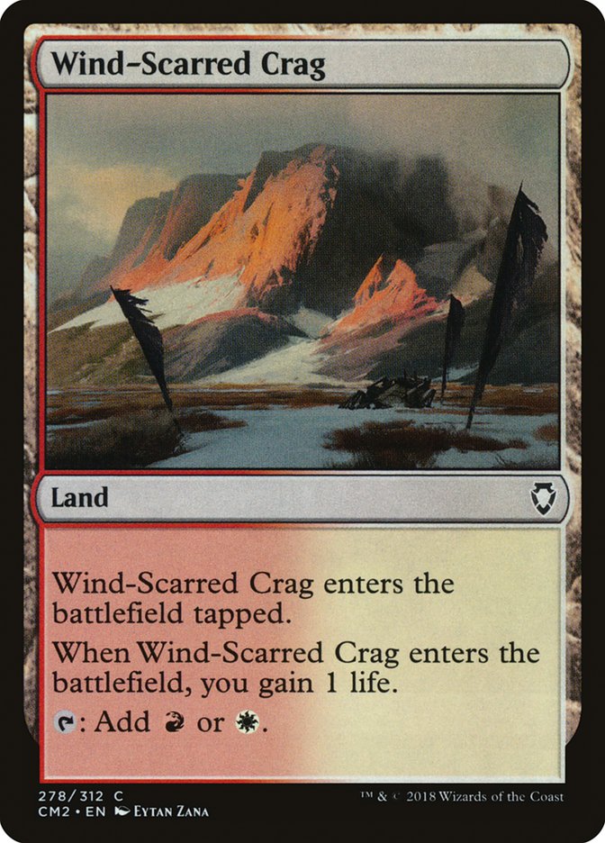Wind-Scarred Crag [Commander Anthology Volume II] | Game Haven TX