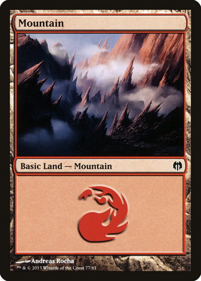 Mountain [Duel Decks: Heroes vs. Monsters] | Game Haven TX