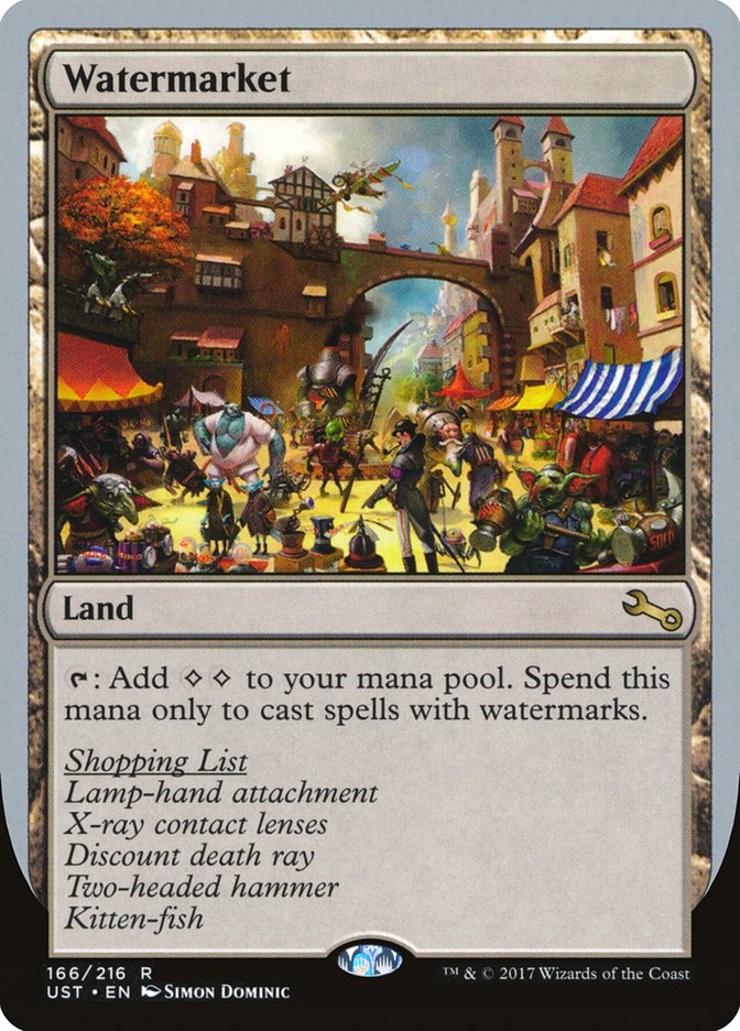 Watermarket [Unstable] | Game Haven TX