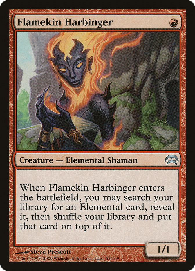 Flamekin Harbinger [Planechase] | Game Haven TX