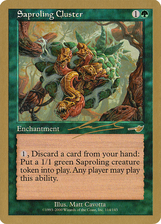 Saproling Cluster (Nicolas Labarre) [World Championship Decks 2000] | Game Haven TX