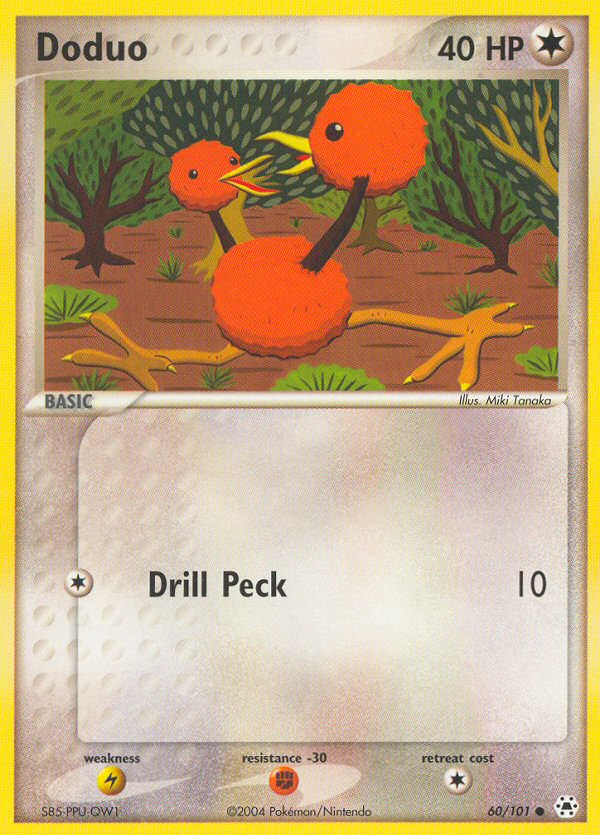 Doduo (60/101) [EX: Hidden Legends] | Game Haven TX