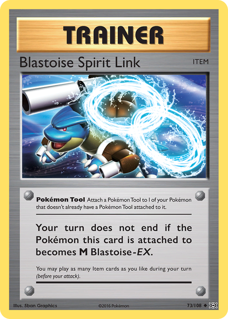 Blastoise Spirit Link (73/108) [XY: Evolutions] | Game Haven TX