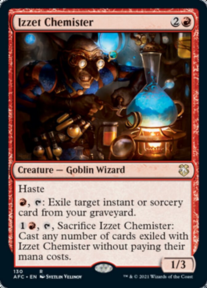 Izzet Chemister [Dungeons & Dragons: Adventures in the Forgotten Realms Commander] | Game Haven TX