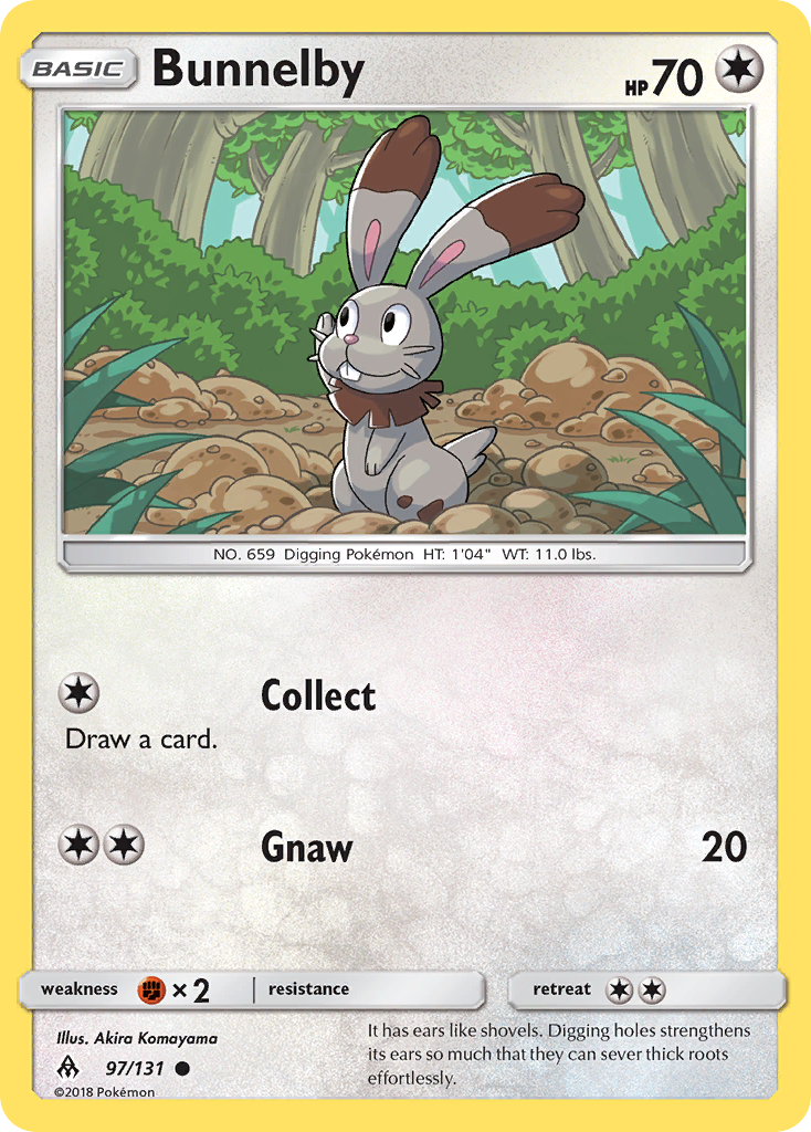Bunnelby (97/131) [Sun & Moon: Forbidden Light] | Game Haven TX