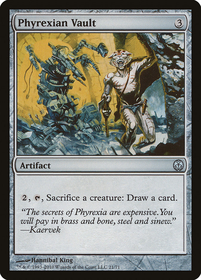 Phyrexian Vault [Duel Decks: Phyrexia vs. the Coalition] | Game Haven TX