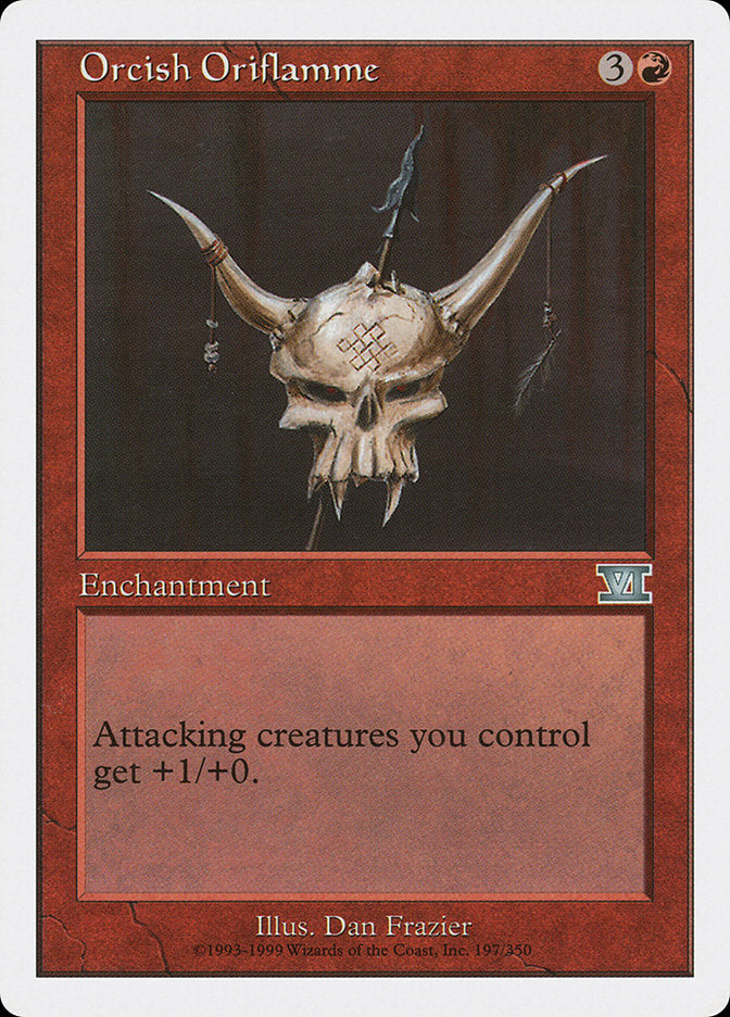 Orcish Oriflamme [Classic Sixth Edition] | Game Haven TX