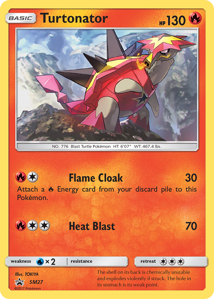 Turtonator (SM27) [Sun & Moon: Black Star Promos] | Game Haven TX