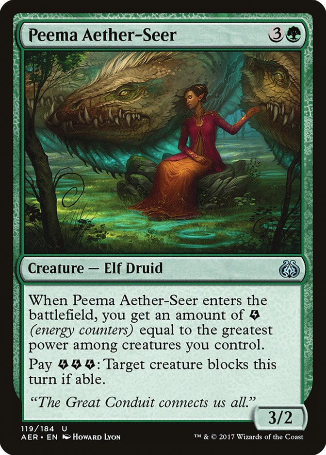 Peema Aether-Seer [Aether Revolt] | Game Haven TX
