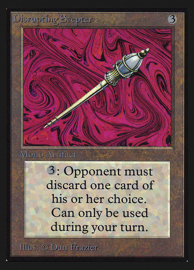 Disrupting Scepter (IE) [Intl. Collectors’ Edition] | Game Haven TX