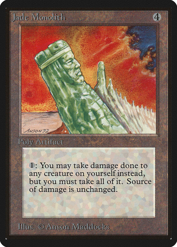 Jade Monolith [Limited Edition Beta] | Game Haven TX