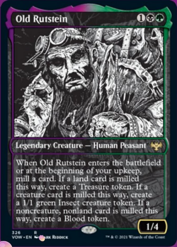 Old Rutstein (Showcase Eternal Night) [Innistrad: Crimson Vow] | Game Haven TX