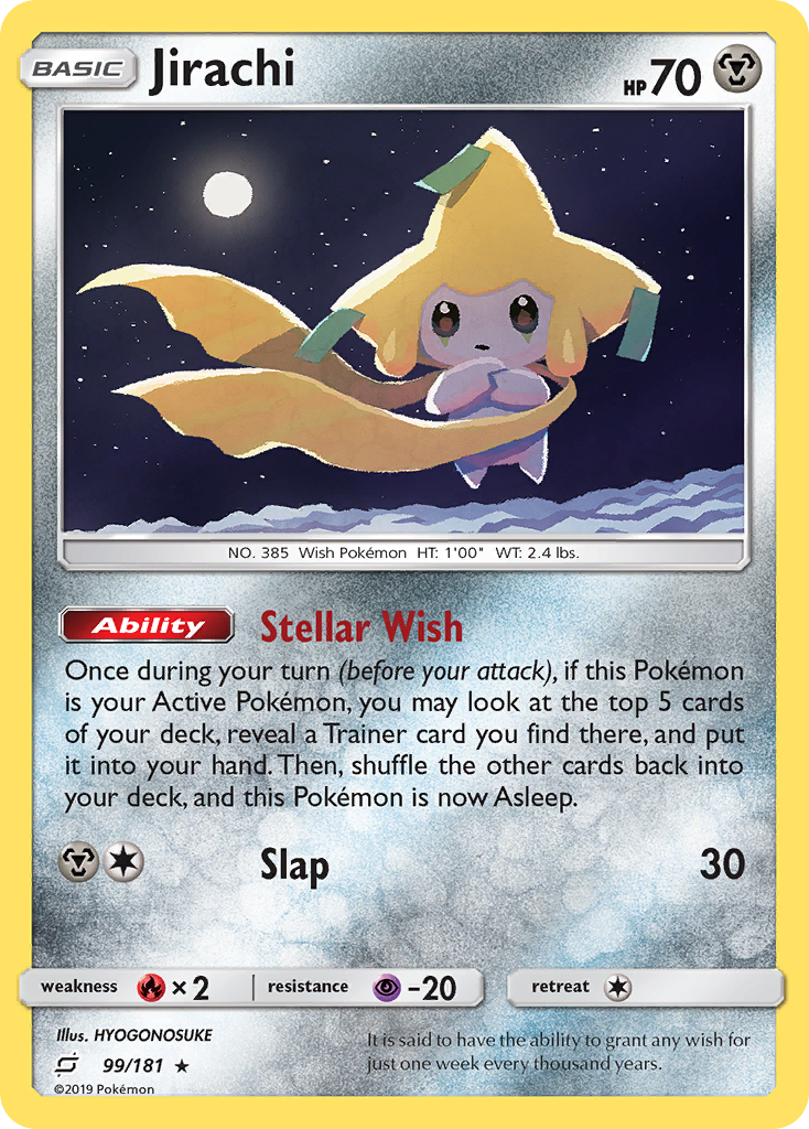 Jirachi (99/181) [Sun & Moon: Team Up] | Game Haven TX