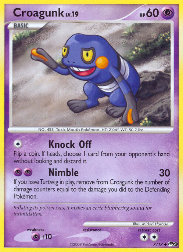 Croagunk (7/17) [POP Series 9] | Game Haven TX
