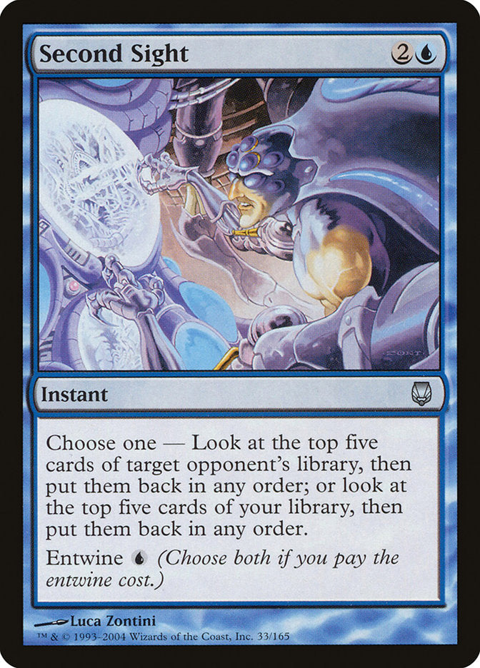 Second Sight [Darksteel] | Game Haven TX