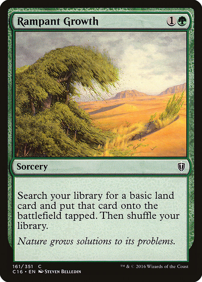 Rampant Growth [Commander 2016] | Game Haven TX