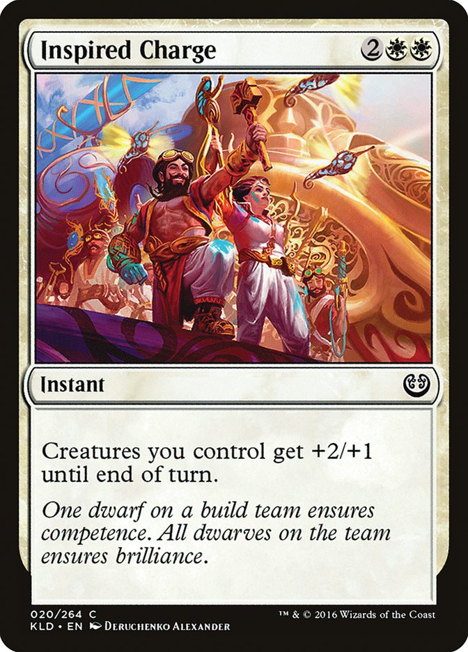 Inspired Charge [Kaladesh] | Game Haven TX