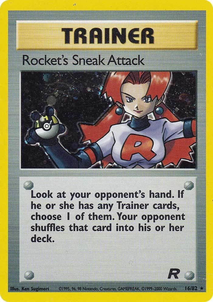 Rocket's Sneak Attack (16/82) [Team Rocket Unlimited] | Game Haven TX