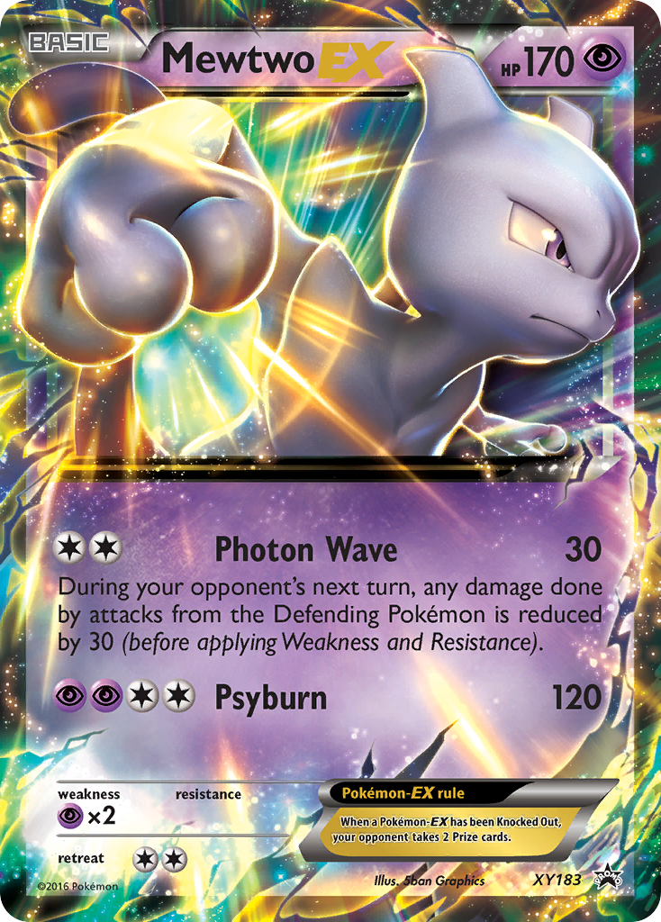 Mewtwo EX (XY183) [XY: Black Star Promos] | Game Haven TX