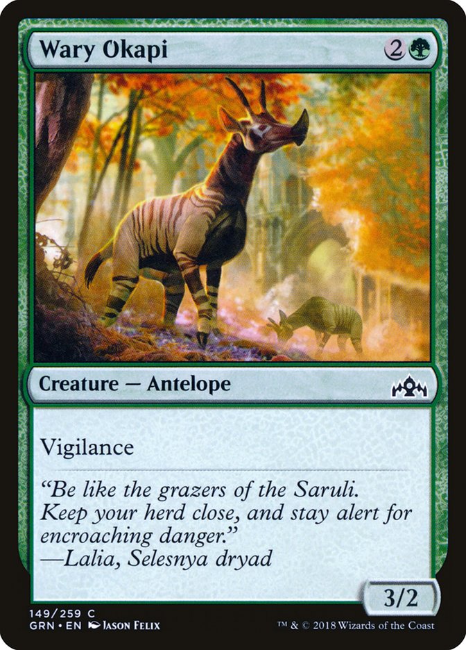 Wary Okapi [Guilds of Ravnica] | Game Haven TX