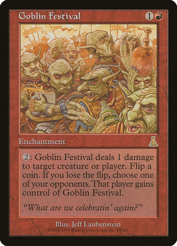 Goblin Festival [Urza's Destiny] | Game Haven TX