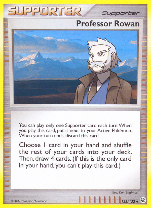 Professor Rowan (123/132) [Diamond & Pearl: Secret Wonders] | Game Haven TX