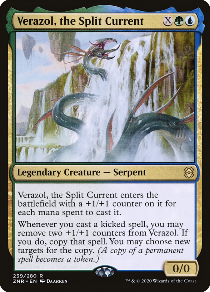 Verazol, the Split Current (Promo Pack) [Zendikar Rising Promos] | Game Haven TX