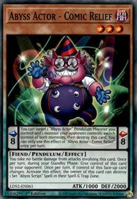 Abyss Actor - Comic Relief [LDS2-EN061] Common | Game Haven TX