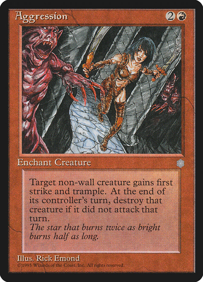 Aggression [Ice Age] | Game Haven TX