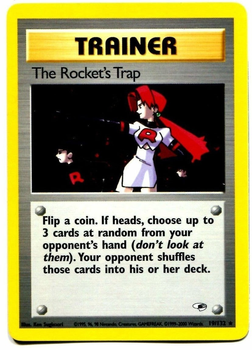 The Rocket's Trap (19/132) [Gym Heroes Unlimited] | Game Haven TX