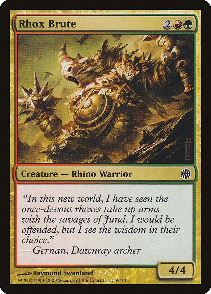 Rhox Brute [Alara Reborn] | Game Haven TX