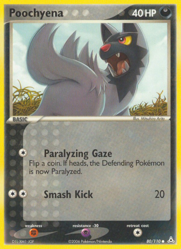 Poochyena (80/110) [EX: Holon Phantoms] | Game Haven TX
