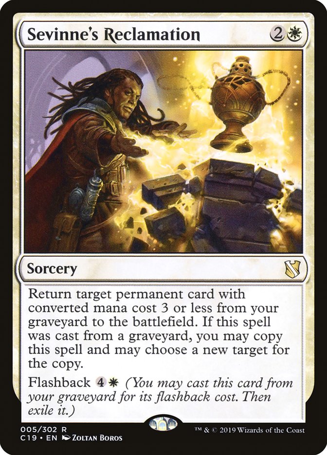 Sevinne's Reclamation [Commander 2019] | Game Haven TX
