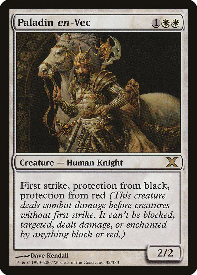 Paladin en-Vec [Tenth Edition] | Game Haven TX
