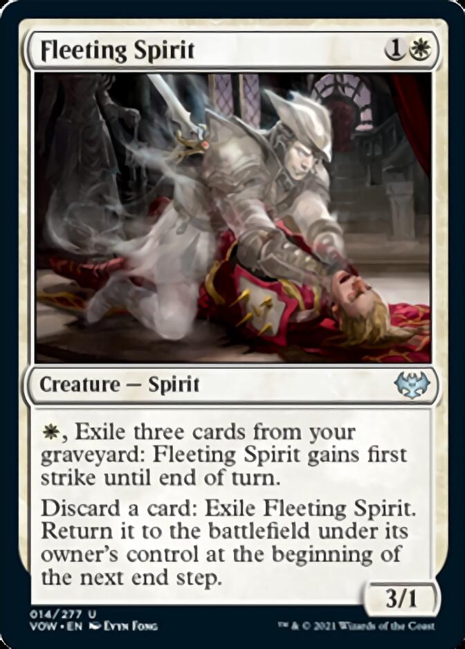 Fleeting Spirit [Innistrad: Crimson Vow] | Game Haven TX