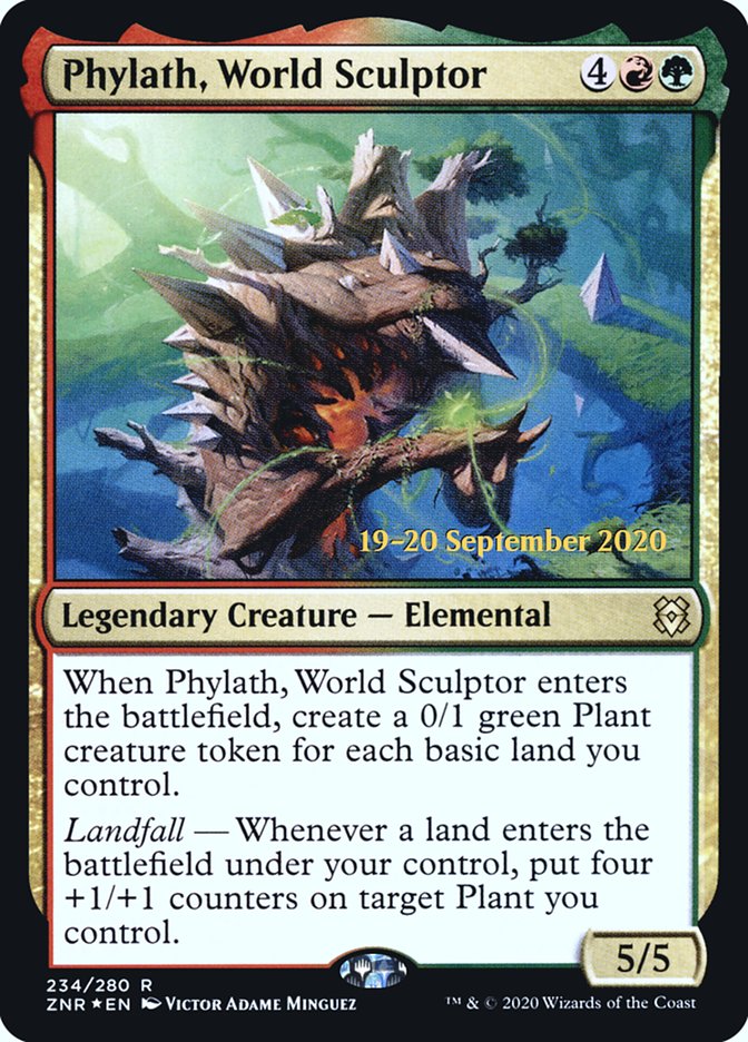 Phylath, World Sculptor [Zendikar Rising Promos] | Game Haven TX