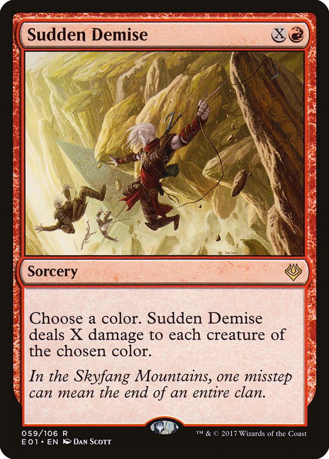 Sudden Demise [Archenemy: Nicol Bolas] | Game Haven TX