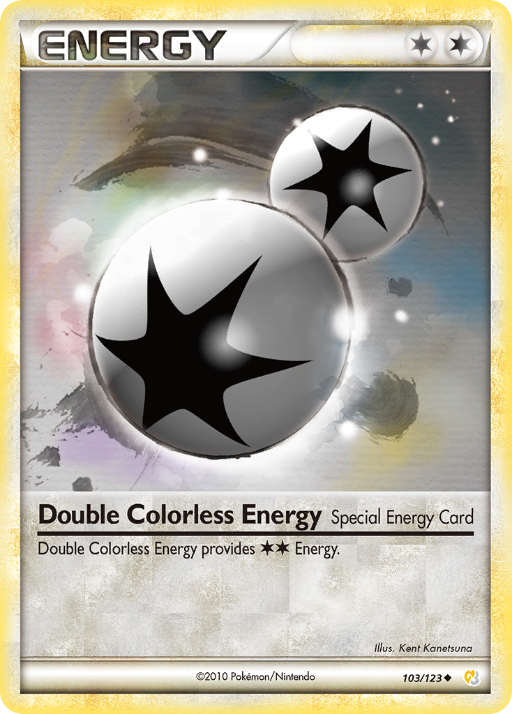 Double Colorless Energy (103/123) [HeartGold & SoulSilver: Base Set] | Game Haven TX