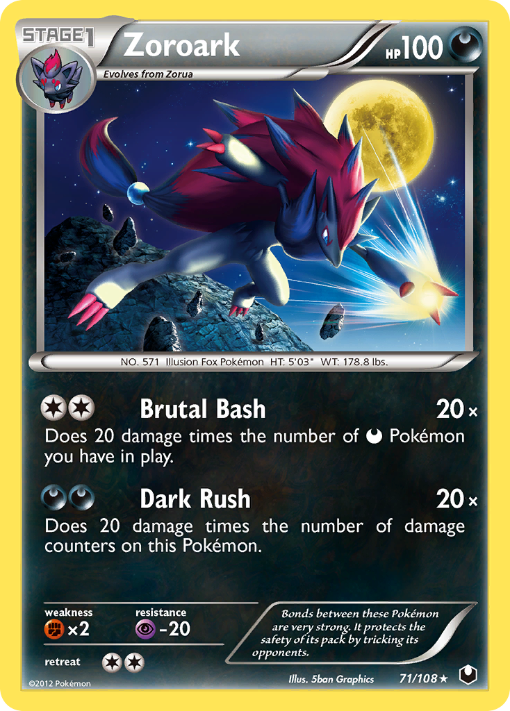 Zoroark (71/108) [Black & White: Dark Explorers] | Game Haven TX