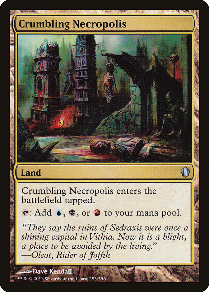 Crumbling Necropolis [Commander 2013] | Game Haven TX