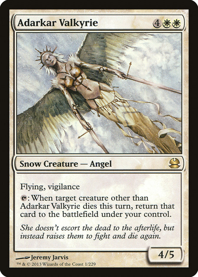 Adarkar Valkyrie [Modern Masters] | Game Haven TX