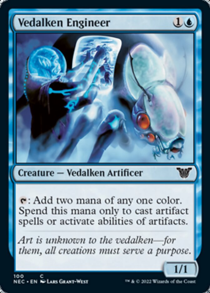 Vedalken Engineer [Kamigawa: Neon Dynasty Commander] | Game Haven TX