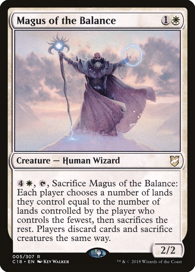 Magus of the Balance [Commander 2018] | Game Haven TX