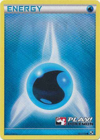 Water Energy (107/114) (Play Pokemon Promo) [Black & White: Base Set] | Game Haven TX