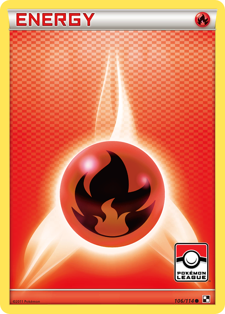 Fire Energy (106/114) [Black & White: Base Set] | Game Haven TX