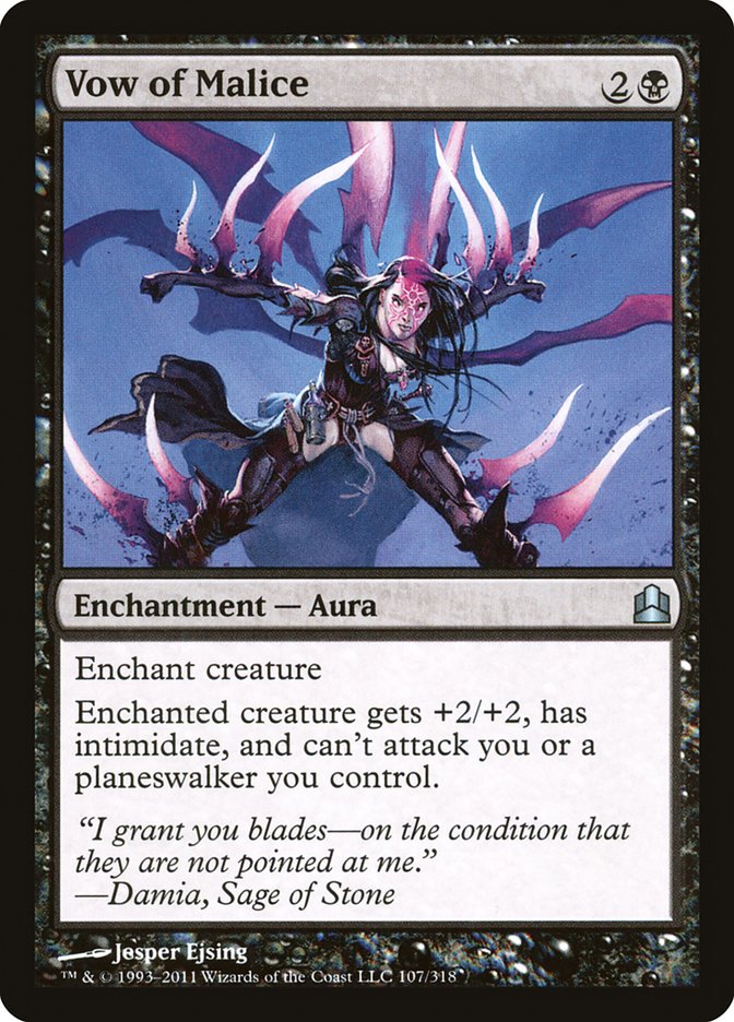 Vow of Malice [Commander 2011] | Game Haven TX