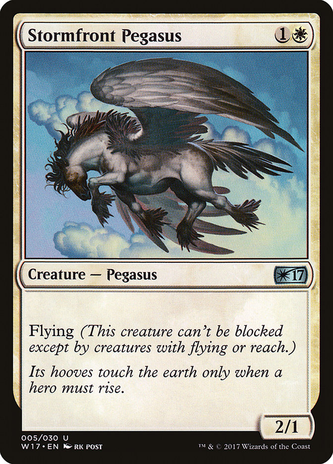 Stormfront Pegasus [Welcome Deck 2017] | Game Haven TX