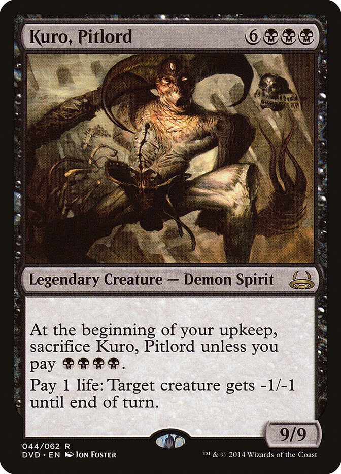 Kuro, Pitlord [Duel Decks Anthology: Divine vs. Demonic] | Game Haven TX