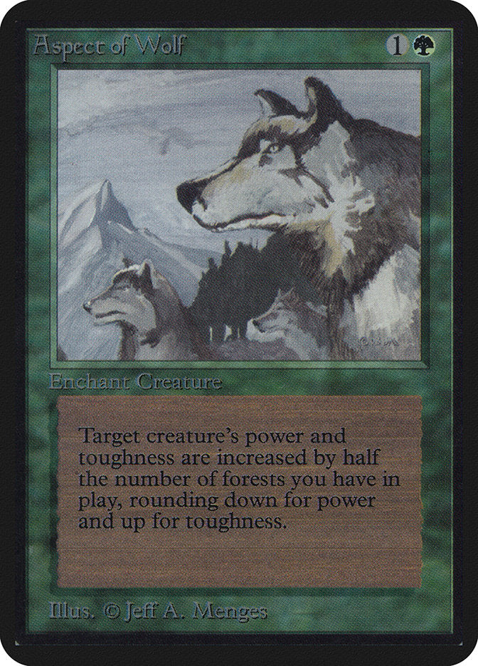 Aspect of Wolf [Limited Edition Alpha] | Game Haven TX