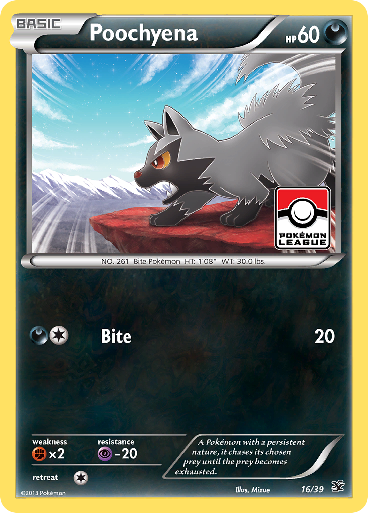 Poochyena (16/39) [XY: Kalos Starter Set] | Game Haven TX